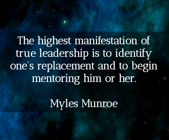 white words of a myles munroe quote on a blue galaxy background. smart money bro.