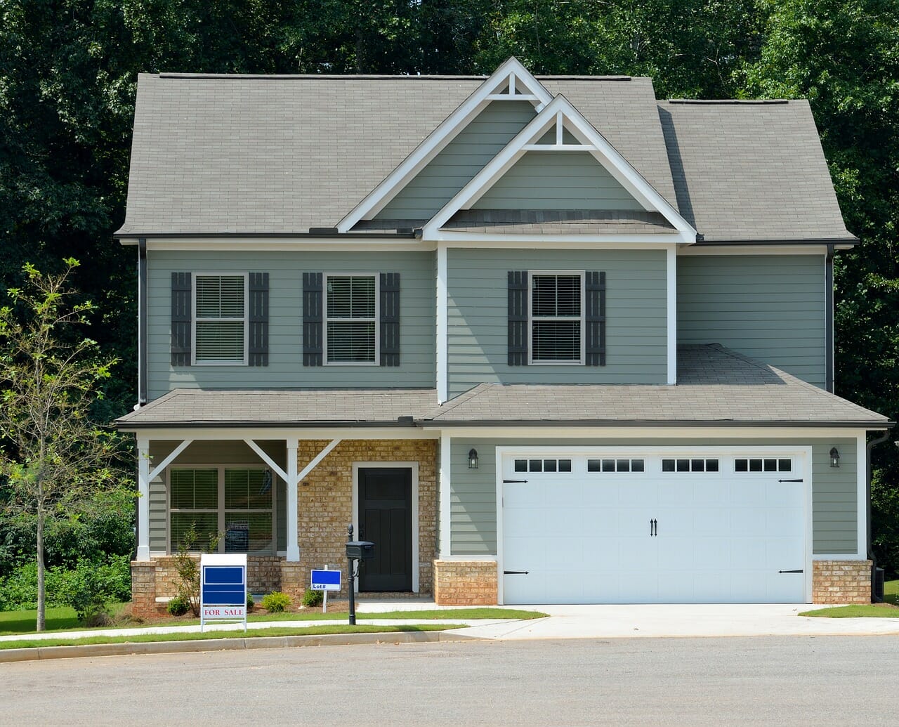 new home, house, real estate